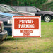 Parking - Private Parking YardSigns.com