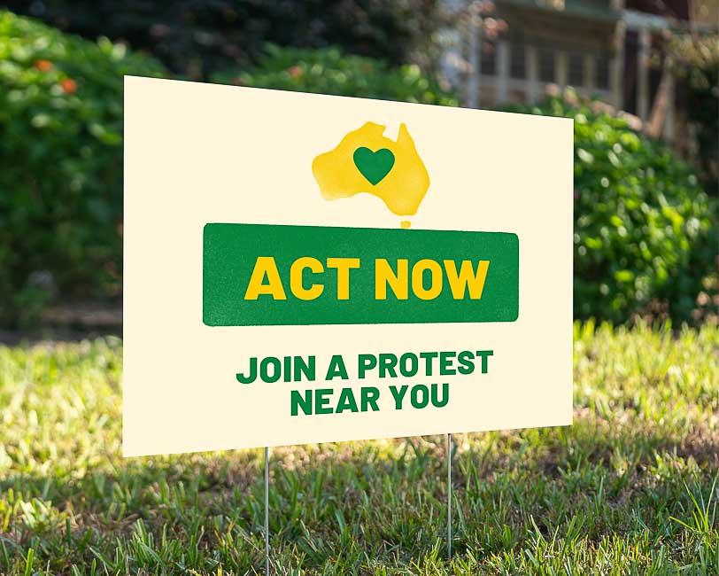 Protest - YardSign - YardSigns.com