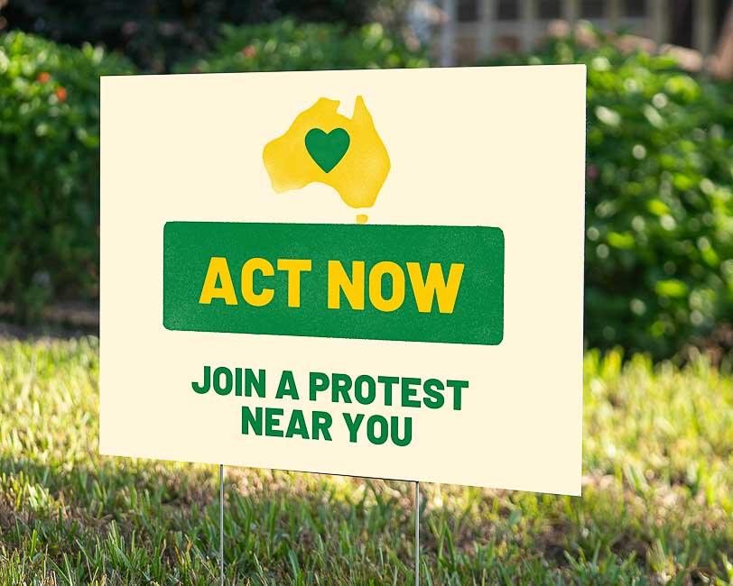 Protest - YardSign - YardSigns.com