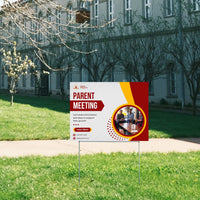 School Signs - Parents Meeting - Share Information YardSigns.com