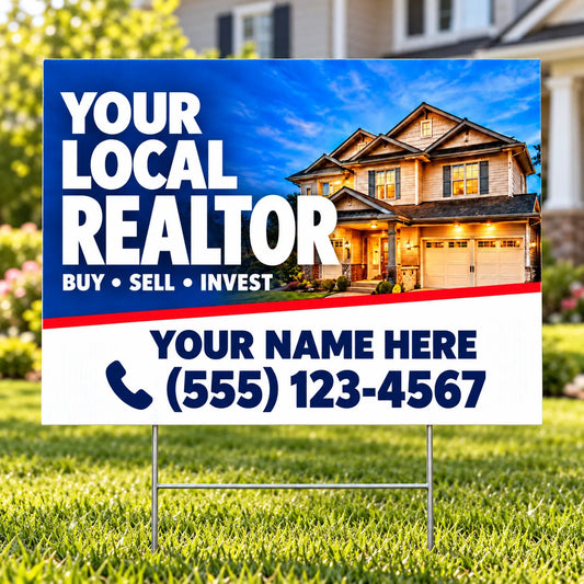 Realtors - Photo Home YardSigns.com