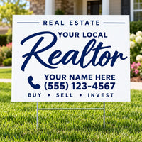 Realtors - Script Elegant YardSigns.com