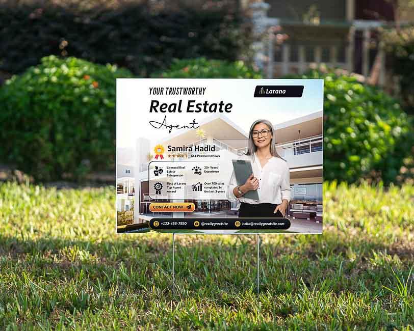 Realtor - YardSign - YardSigns.com