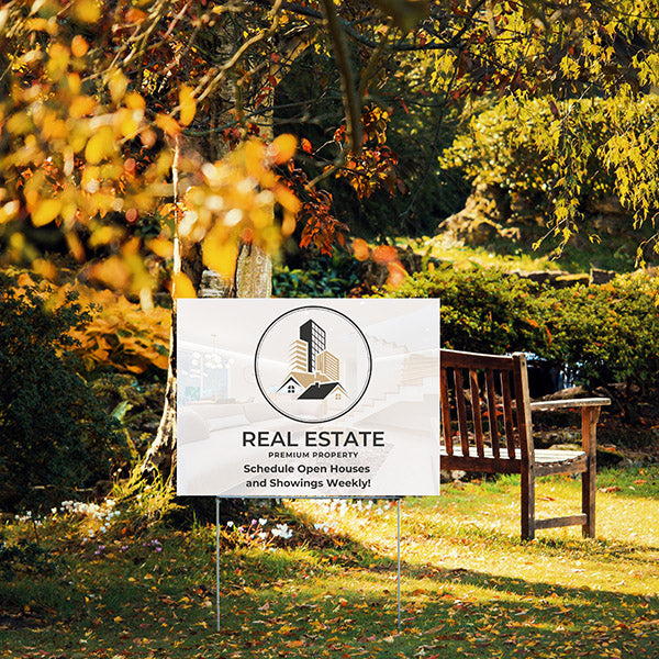 Realtor Yard Signs - Open Houses and Showings