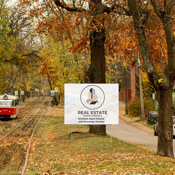 Realtor Yard Signs - Open Houses and Showings