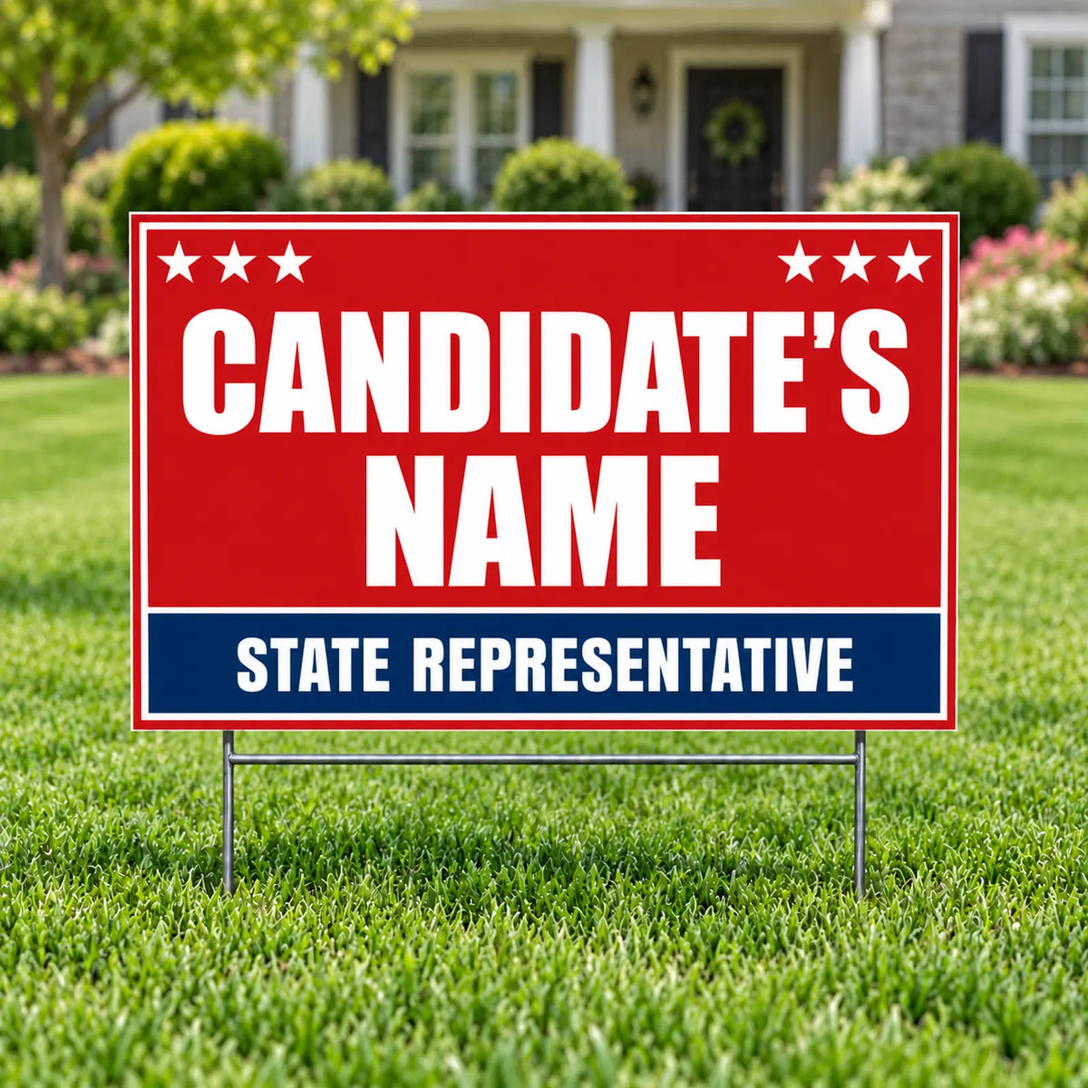 State - Red Star Political Campaign - Yardsigns.com YardSigns.com