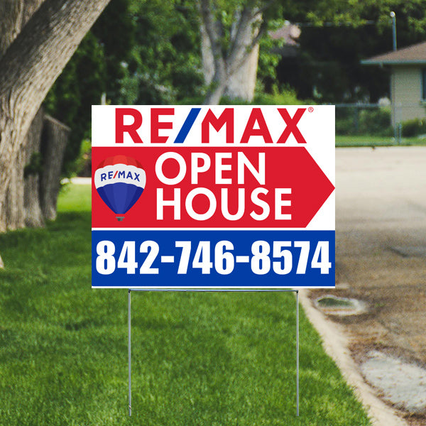 Real Estate - RE/MAX - Open House - Red Arrow
