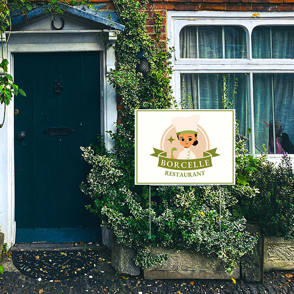 Restaurant Signs - Logo - YardSigns.com