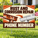 Roofers Signs - Corrosion Repair - Rust YardSigns.com