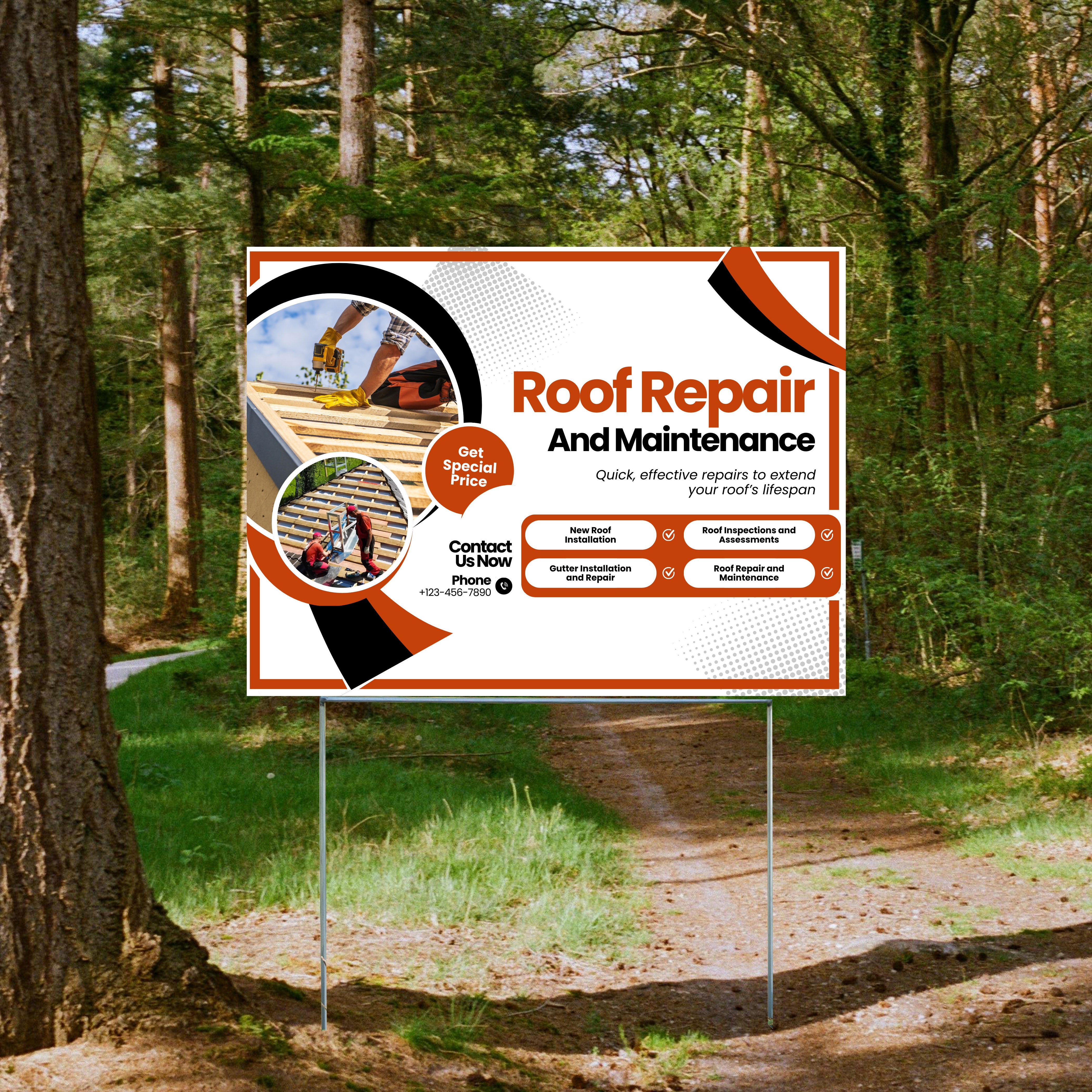 Roofers Signs 2