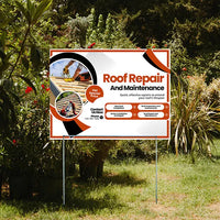 Roofers Signs - New Roof Installation YardSigns.com