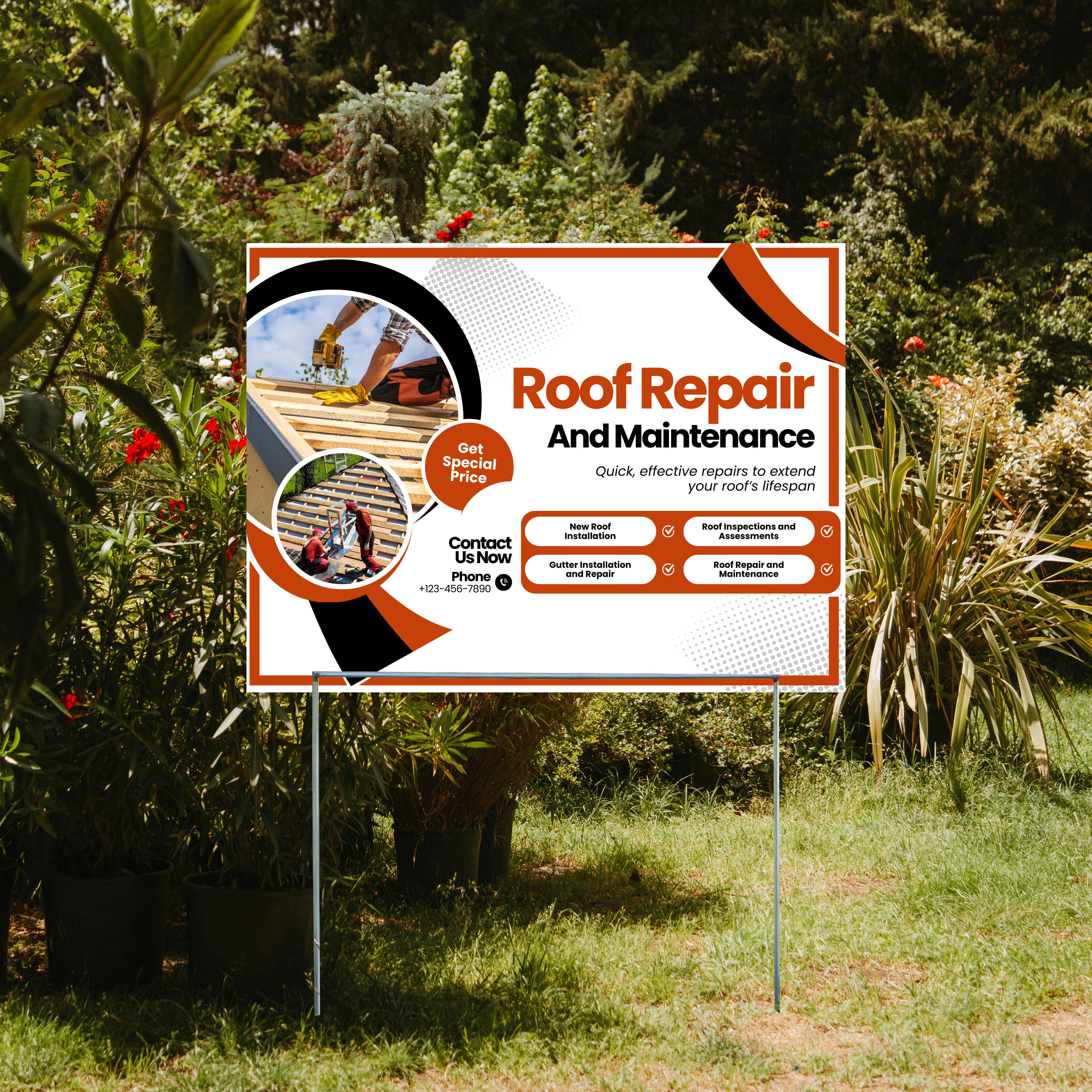 Roofers Signs 2