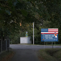 Football - Basic Techniques: Throwing, Catching and Kicking YardSigns.com