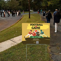 Football - Game Announcements YardSigns.com