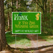 Holiday Signs - St. Patrick's Day - Honk If You Are Wearing Green YardSigns.com