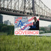 State Political - Governor - American Flag - YardSigns.com