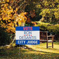 State Political - City Judge - 5 Stars - YardSigns.com