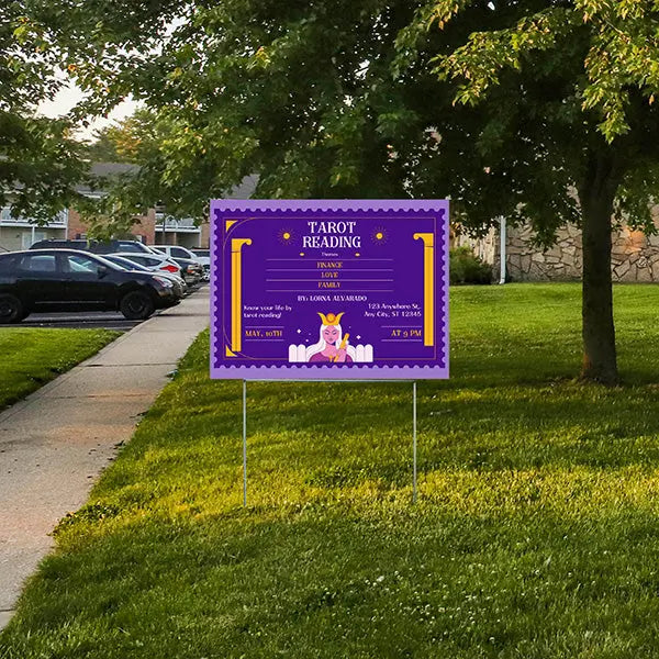 Beliefs - Tarot Reading - Finance, Love & Family YardSigns.com