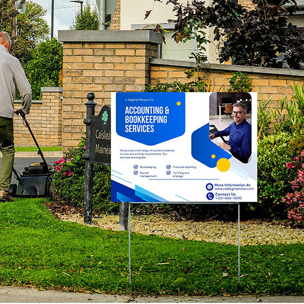 Tax Preparation Signs - Accounting and Book Keeping Services