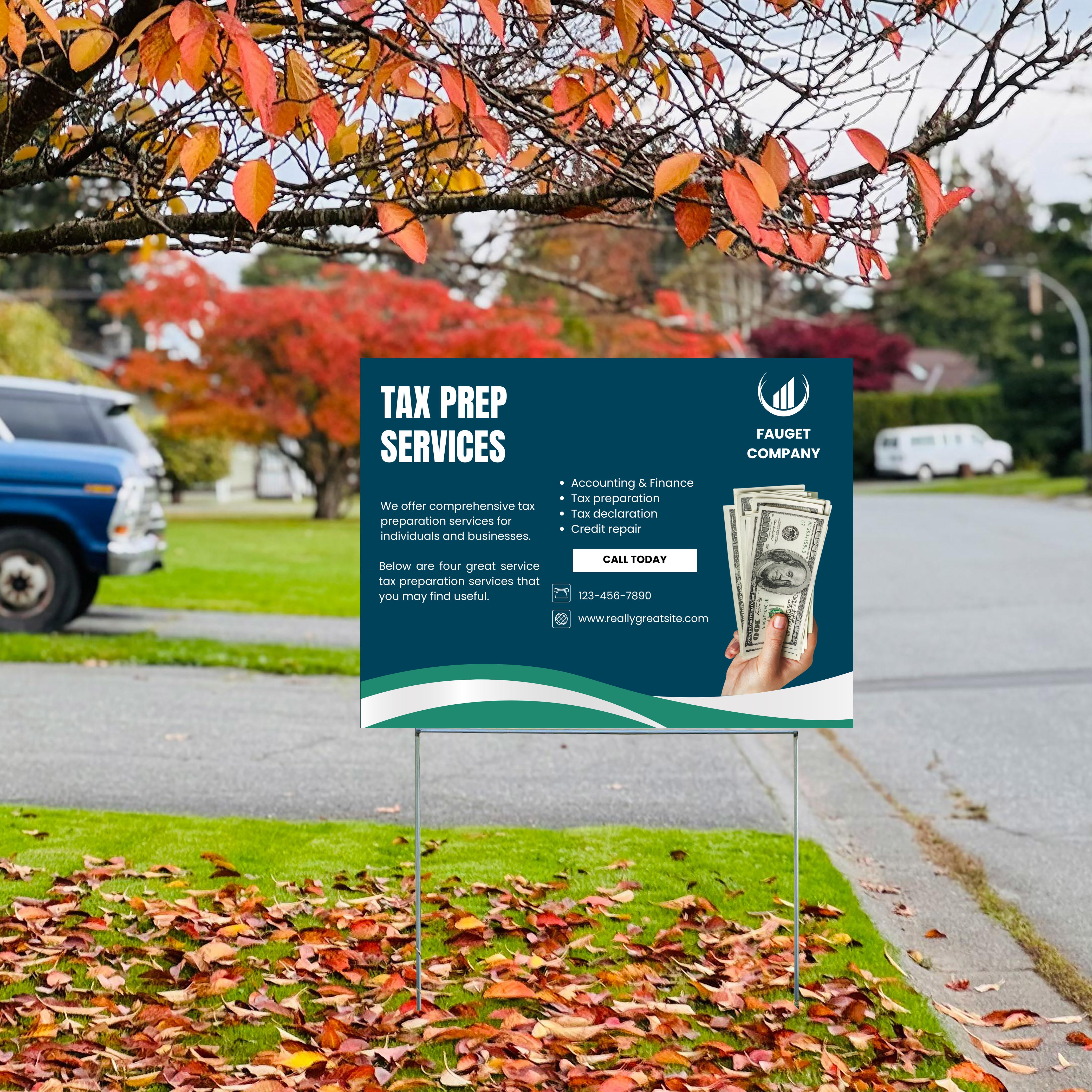 Tax Preparation Signs 1