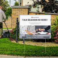 Tax Preparation Signs - Tax Season is Here!