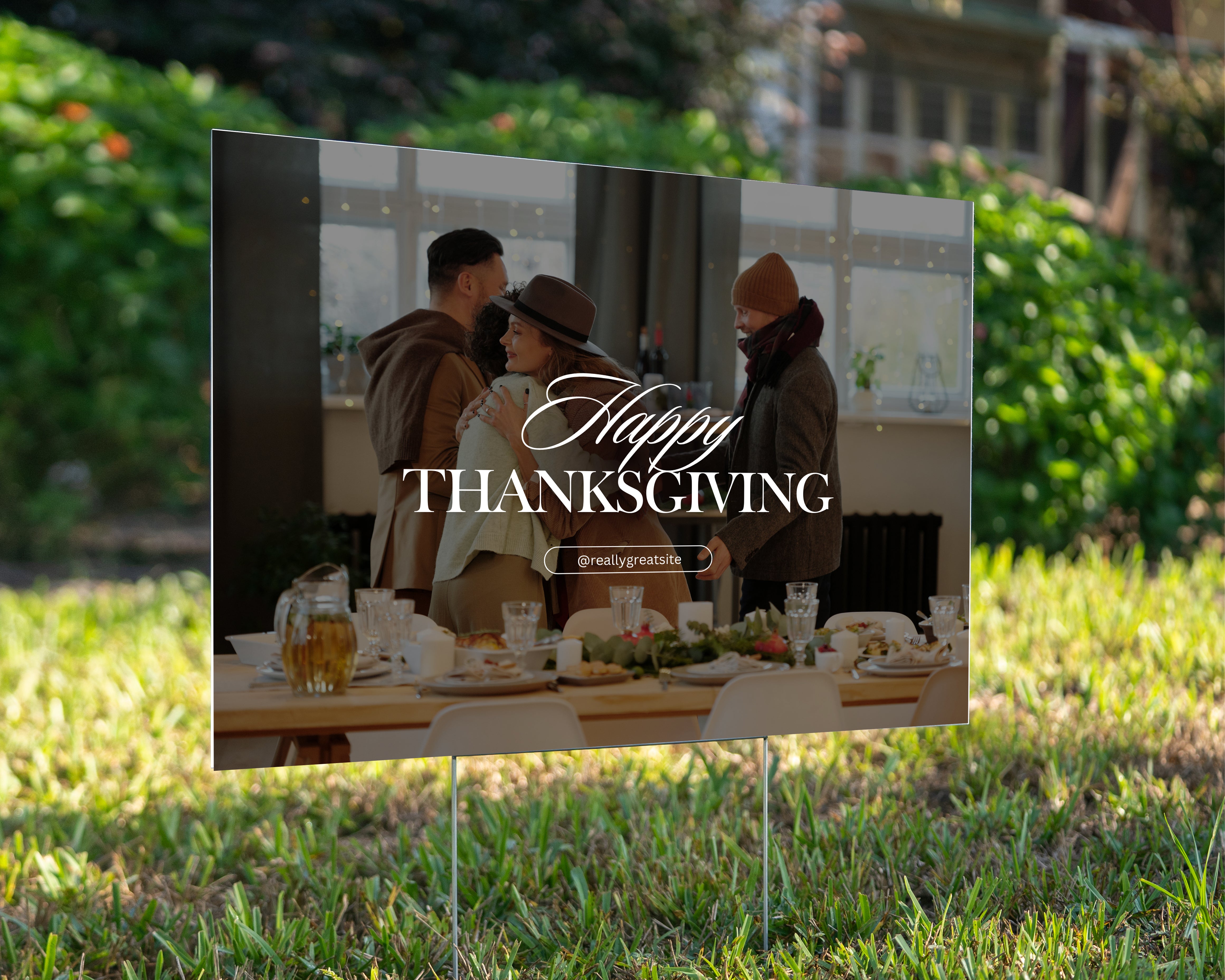 Thanksgiving Party 2 - YardSign