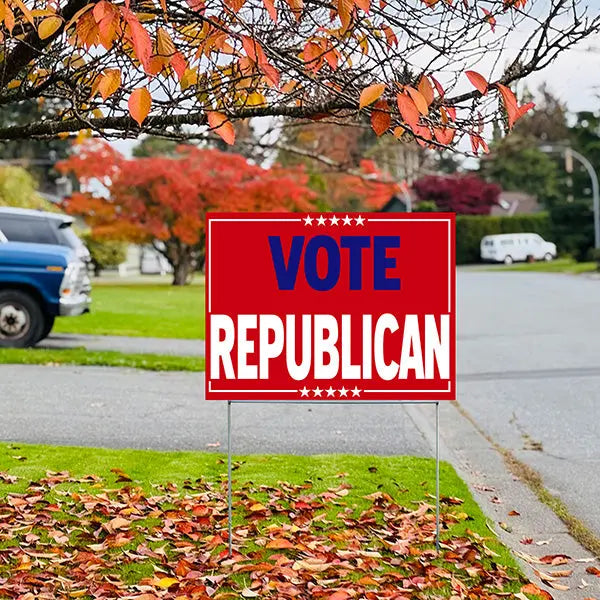 Republican Signs - Vote Republican YardSigns.com