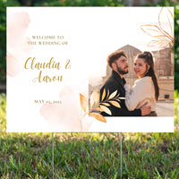 Special Events - Wedding Yard Sign - Welcome to our Wedding - Save The Date
