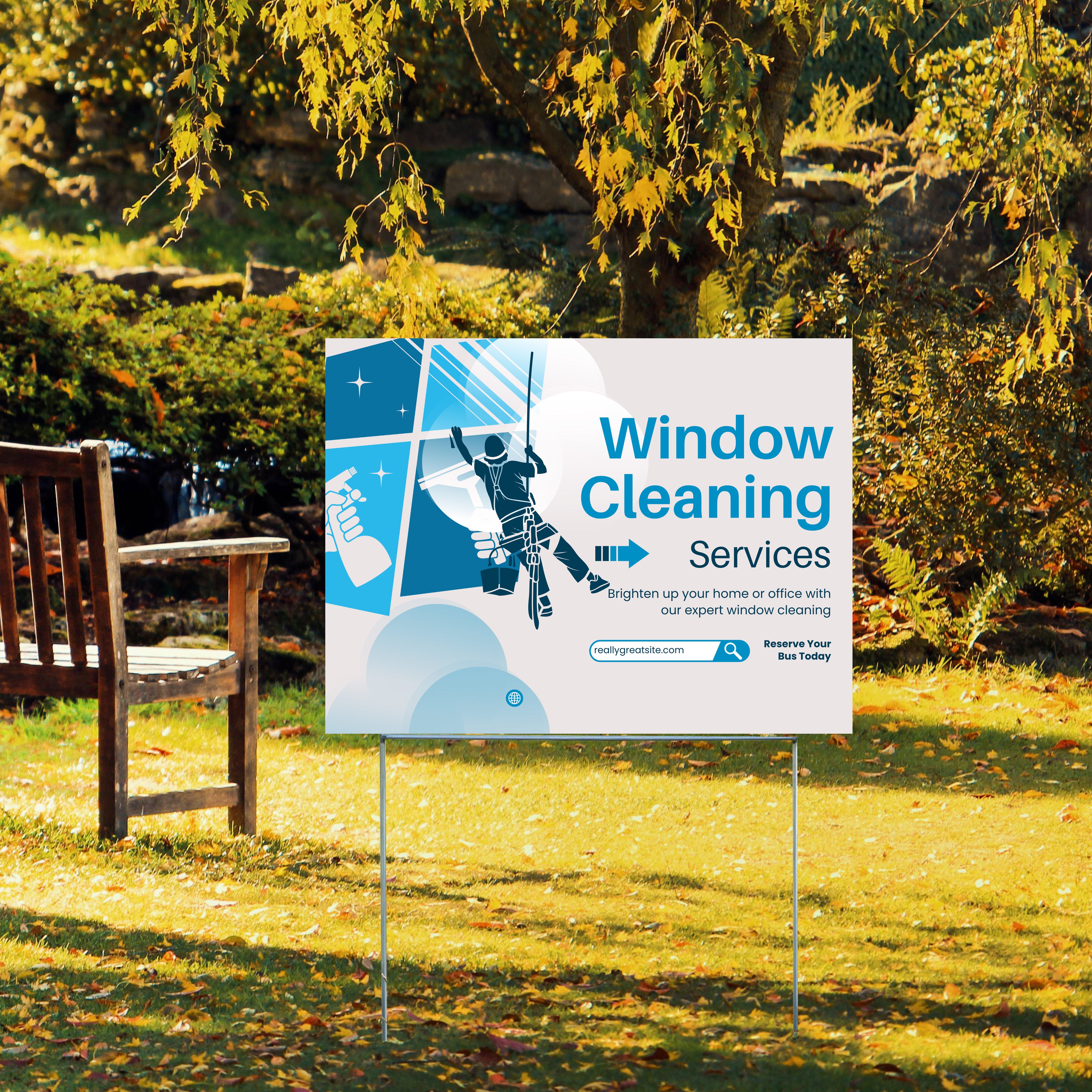 Window Cleaning Signs 2